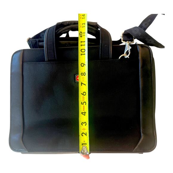 Wenger Swiss Gear Professional Travel Briefcase 15x11 Black w/ Original Notepad - Picture 8 of 9